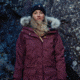 Fjallraven Nuuk Parka - Womens, Port, Extra Large, F86369-357-XL