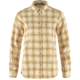 Fjallraven Ovik Flannel Shirt - Womens, Chalk White/Dune Beige, Extra Large, F89833-113-196-XL