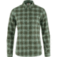 Fjallraven Ovik Flannel Shirt - Womens, Deep Forest-Patina Green, Large, F89833-662-614-L