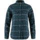Fjallraven Ovik Heavy Flannel Shirt - Womens, Indigo Blue/Dark Navy, 2XS, F86999-534-555-XXS