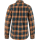 Fjallraven Ovik Heavy Flannel Shirt - Womens, Mountain Blue/Terracotta Brown, Medium, F86999-570-243-M