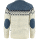 Fjallraven Ovik Knit Sweater - Mens, Chalk White-Indigo Blue, 2XL, F81829-113-534-XXL