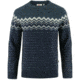 Fjallraven Ovik Knit Sweater - Mens, Dark Navy/Mountain Blue, Extra Small, F81829-555-570-XS
