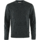 Fjallraven Ovik Round-Neck Sweater - Mens, Dark Grey, Large, F87323-030-L