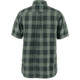 Fjallraven Ovik Travel Short Sleeve Shirt - Mens, Dark Navy/Patina Green, Medium, F87039-555-614-M