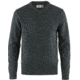 Fjallraven Ovik V-Neck Sweater - Mens, Dark Grey, 3XL, F87320-030-XXXL