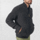 Fjallraven Ovik Zip Cardigan Knit - Mens, Dark Grey, Extra Large, F87071-030-XL