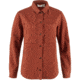 Fjallraven Singi Flannel Overshirt - Womens, Autumn Leaf, Small, F86986-215-S