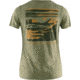 Fjallraven Tornetrask T-Shirt - Womens, Light Olive, 2XS, F83514-622-XXS