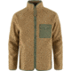 Fjallraven Vardag Pile Fleece - Mens, Buckwheat Brown/Laurel Green, Extra Large, F84158-232-625-XL