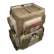 Flambeau 5007 Heritage Tackle Backpack, Fir Green/Pewter/Rust, FL40004