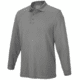 Flying Cross Long Sleeve Impact Polo Shirt - Men's, Gray, Medium, 322101MEDIUMNA