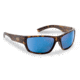 Flying Fisherman 7701TSB Matecumbe Polarized Sunglasses, Tortoise Frame, Smoke-Blue Mirror Lens, 7701TSB