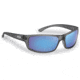 Flying Fisherman 7756GSB Slack Tide Sunglasses Granite Smoke-Blue Mirror, 7756GSB