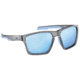 Flying Fisherman 7761GSB Sandbar Sunglasses, Matte Crystal Gray Frame, Blue Mirror Lenses, 7761GSB