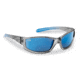 Flying Fisherman 7895GSB Buoy Jr Angler Polarized Sunglasses Gray-Blue Frame, Blue Mirror Lens, 7895GSB