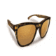 Flying Fisherman Fowey Sunglasses, Tortoise Frame/Amber 4002813