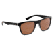 Flying Fisherman Fowey Sunglasses, Matte Black Frame/Copper Lens 4010194