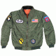 Fox Outdoor Boys B-15 Patch Jacket, Sage, Medium, 61-50SG M