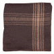 Fox Outdoor Camel-Striped Brown Wool Blanket, ., 818-10