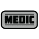 Fox Outdoor Medical and Morale Patches, Medic - Grey, 84P-031