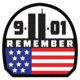 Fox Outdoor Medical and Morale Patches, Remember 911, 84P-911