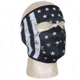 Fox Outdoor Neoprene Thermal Face Mask, B and W Vintage Flag, 72-621