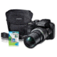 Fujifilm FinePix S9400W 16MP Digital Camera, Black, Bundle-Gadget Bag, 8GB Memory Card, Batteries 600013636