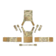 G-Code Assaulters Plate Carrier, Black, Large- SAPI, ESAPI and 10.125in x 13.25in cuts, up, SYNC-APC-1-BK-8RCB-LG