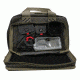 GPS Quad Pistol Range Bag w/Mag Storage/Dump Cups, Rifle Green/Khaki, GPS-1310PCRK