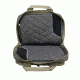 GPS Quad Pistol Range Bag w/Mag Storage/Dump Cups, Rifle Green/Khaki, GPS-1310PCRK