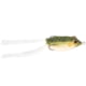 G-Ratt Baits Con Frog Hard Bait, White &amp; Green, CF-006