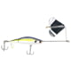 G-Ratt Baits Proper Buzz Hard Bait, Chartreuse Shad, PB-003