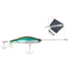 G-Ratt Baits Proper Buzz Hard Bait, Ghost Minnow, PB-004