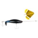 G-Ratt Baits Proper Buzz Hard Bait, Black, PB-006