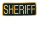 Galati Gear Sheriff Patch, 2inx5in, APSHRF25