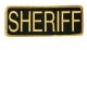 Galati Gear Sheriff Patch, 2inx5in, APSHRF25