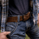 Galco SB18 1 1/2in Casual Pants Belt, Coffee, 46in - 49in, SB18CO-XXLG