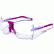 Gargoyles 85s Sunglasses w/ Fuschia Frame, Clear Lens GAR10700079