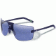 Gargoyles 85s Sunglasses w/ Matte Black Frame, Smoke w/Blue Mirror Lens GAR10700076