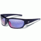Gargoyles Havoc Sunglasses w/ Matte Black Frame, Smoke Polarized w/Plasma Mirror Lens GAR10700123