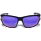 Gargoyles HAVOC Sunglasses, Matte Black Frame, Smoke Polarized with Plasma Mirror Lens, Polarized, 10700193.QTM
