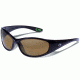 Gargoyles SHAKEDOWN Sunglasses, Black Frame, Brown Polarized with Bronze Mirror Lens, Polarized, 10700204.QTM