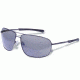 Gargoyles Shindand Sunglasses w/ Gun Frame, Brown Polarized w/Silver Mirror GAR10700096