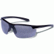 Gargoyles STAKEOUT Sunglasses, Black Frame, Smoke with Silver Mirror Lens, 10700209.QTM