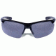Gargoyles STAKEOUT Sunglasses, Black Frame, Smoke with Silver Mirror Lens, 10700209.QTM