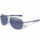 Gargoyles Victor Sunglasses w/ Matte Dark Gun Frame, Smoke Polarized w/Silver Mirror Lens GAR10700136