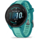 Garmin Forerunner 165 Music 43mm Watch, Turquoise/Aqua, 010-02863-32