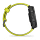 Garmin Forerunner 965, Carbon Gray DLC Titanium Bezel w/ Black Case and Amp Yellow/Black Silicone Band, 010-02809-02