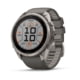 Garmin Fenix 9 Pro Watch, 51mm Case Diameter, Titanium Bezel, Pebble Gray/Silver Gray Silicone Band, Solar, 010-04339-05